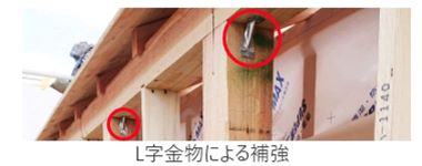 Ｌ型金物